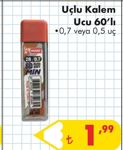 Uçlu Kalem Ucu 60'lı image