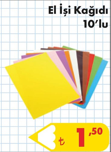 El İşi Kağıdı 10'lu image