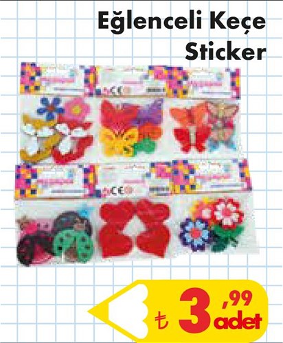 Eğlenceli Keçe Sticker image