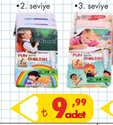 İngilizce Kartlar 2./3. Seviye image