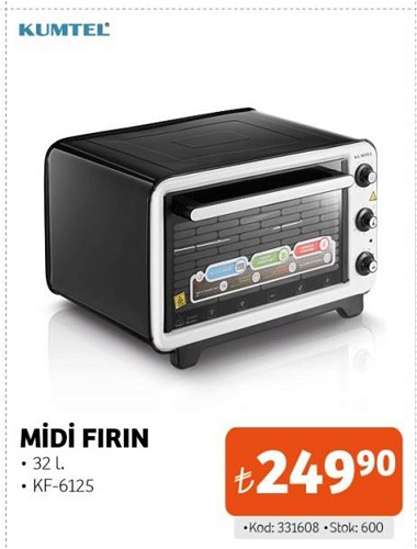 Kumtel Midi Fırın KF-6125 image