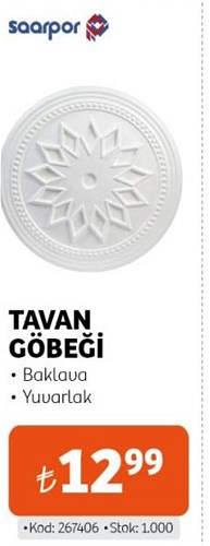 Saarpor Tavan Göbeği image