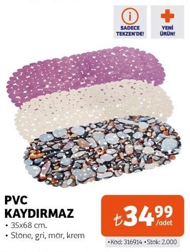 Pvc Kaydırmaz 35x68 cm image