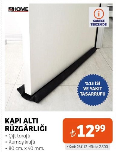 Tekzen Home Kapı Altı Rüzgarlığı image