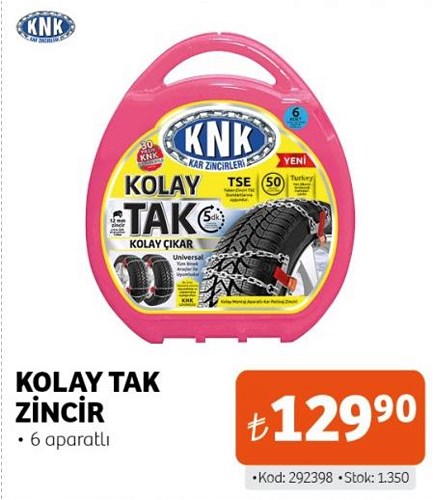 Knk Kolay Tak Zincir 6 Aparatlı image