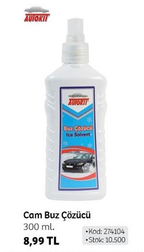 Autokit Cam Buz Çözücü 300 ml image