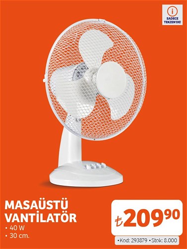 Masaüstü Vantilatör 40 W image