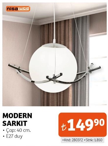 Nisa Luce Modern Sarkıt image