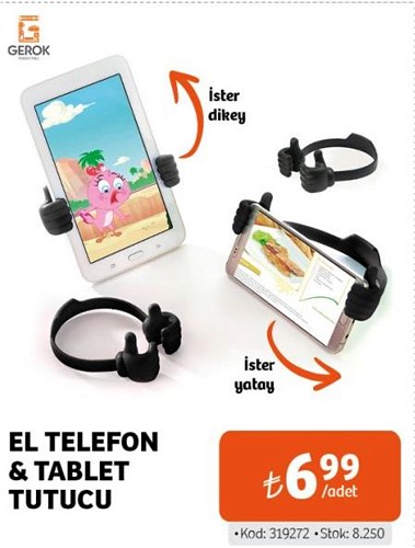 Gerok El Telefon & Tablet Tutucu image