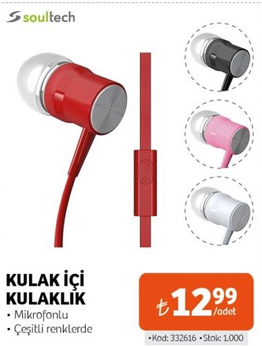 Soultech Kulak İçi Kulaklık image