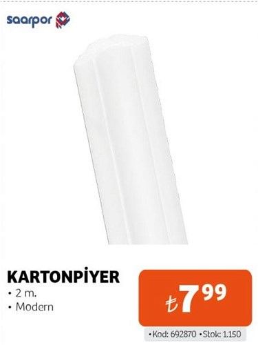 Saarpor Kartonpiyer 2 m image