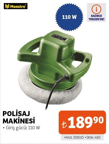 Maestro Polisaj Makinesi 110 W image