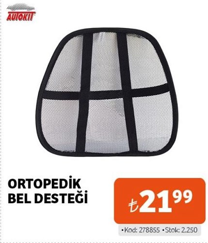 Autokit Ortopedik Bel Desteği image