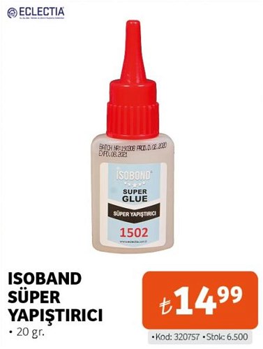 Eclectia Isoband Süper Yapıştırıcı 20 gr image