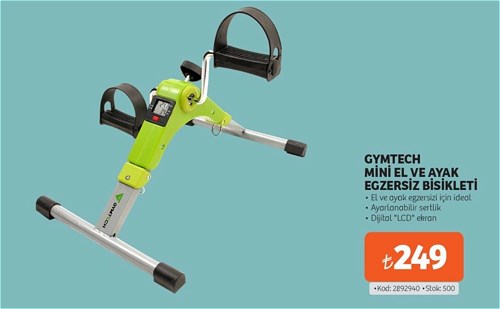 Gymtech Mini El ve Ayak Egzersiz Bisikleti image