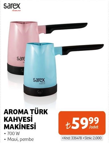 Sarex Aroma Türk Kahvesi Makinesi 700 W image