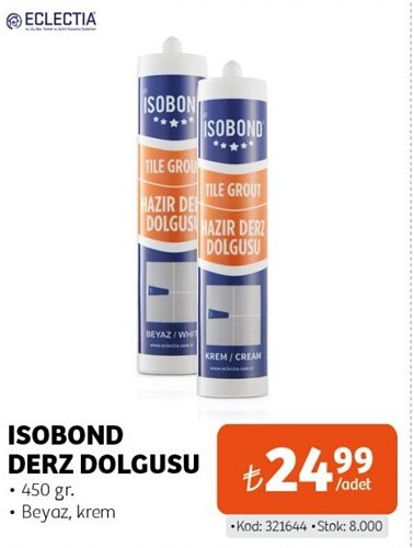 Eclectia Isobond Derz Dolgusu 450 gr image