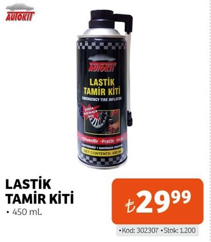 Autokit Lastik Tamir Kiti 450 ml image