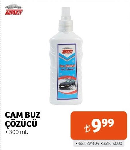 Autokit Cam Buz Çözücü 300 ml image