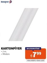 Saarpor Kartonpiyer 2m image