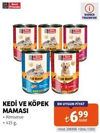 Tekzen Best Friends Kedi ve Köpek Maması Konserve 415 gr image