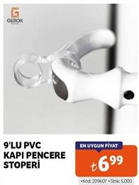 Gerok 9'lu Pvc Kapı Pencere Stoperi image