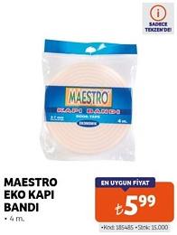 Maestro Eko Kapı Bandı 4 m image