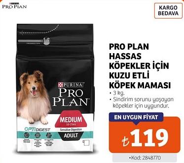 Pro Plan Hassas Köpekler İçin Kuzu Etli Köpek Maması 3 kg image