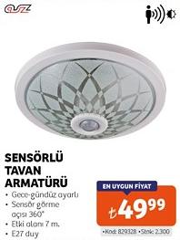 Sensörlü Tavan Armatürü image