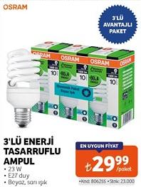 Osram 3'lü Enerji Tasarruflu Ampul image