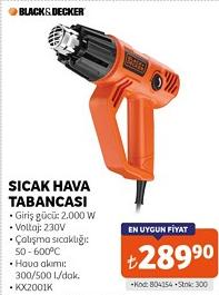 Black&Decker Sıcak Hava Tabancası KX2001K image