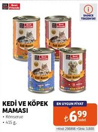 Tekzen Best Friends Kedi ve Köpek Maması Konserve 415 gr image