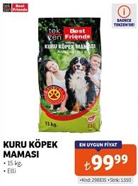 Tekzen Best Friends Kuru Köpek Maması 15 kg Etli image