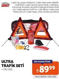 Autokit Ultra Trafik Seti FA1-001 image