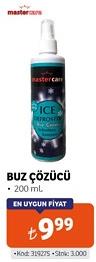 Mastercare Buz Çözücü 200 ml image