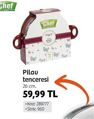 Chef Pilav Tenceresi 26 cm image