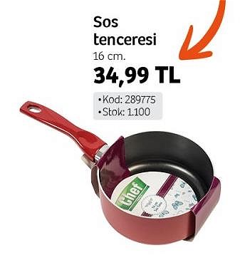 Chef Sos Tenceresi 16 cm image