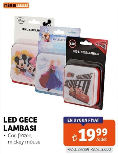 Nisa Luce Led Gece Lambası image
