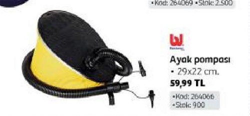 Bestway Ayak Pompası 29x22 cm image