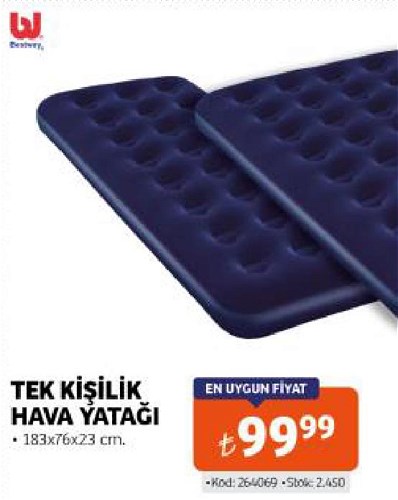 Bestway Tek Kişilik Hava Yatağı image