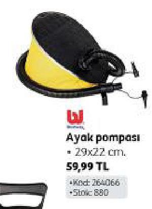 Bestway Ayak Pompası 29x22 cm image