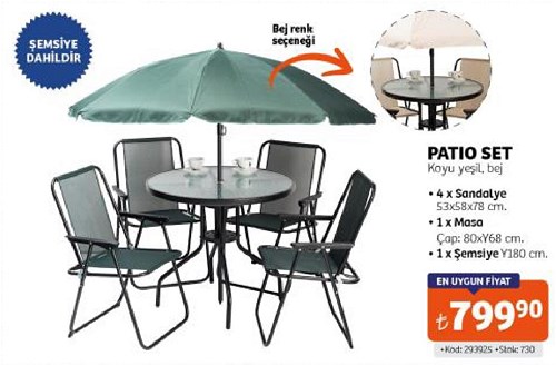 Patio Set image