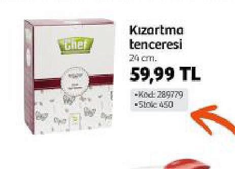 Chef Kızartma Tenceresi 24 cm image