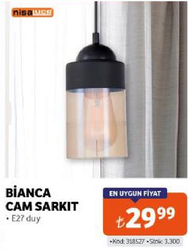 Nisa Luce Bianca Cam Sarkıt image