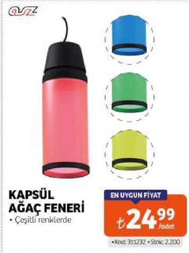 Asz Kapsül Ağaç Feneri image