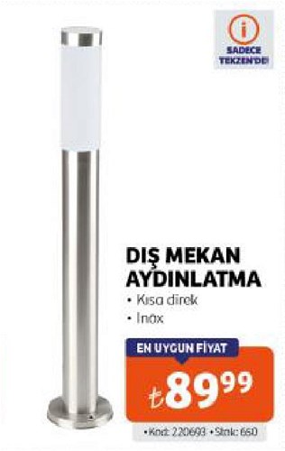 Dış Mekan Aydınlatma Kısa Direk image