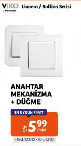 Viko Anahtar Mekanizma+Düğme image
