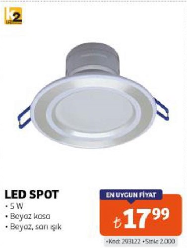 K2R Led Spot 5 W image