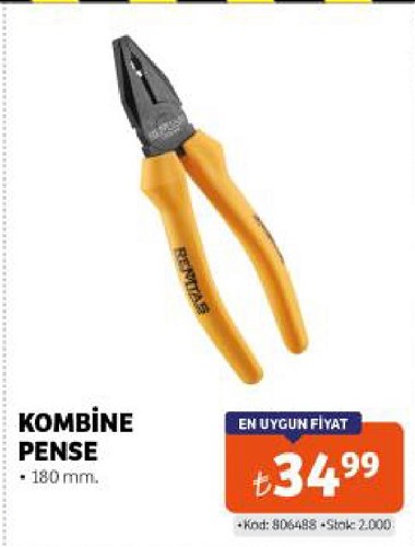Kombine Pense 180 mm image