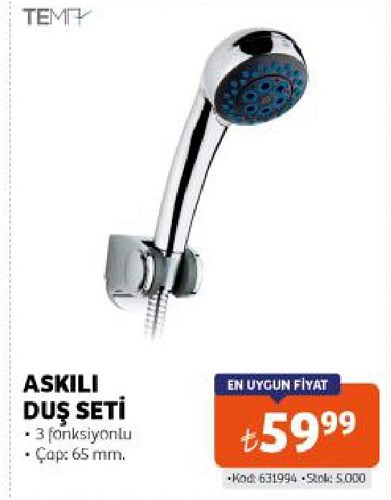 Tema Askılı Duş Seti image